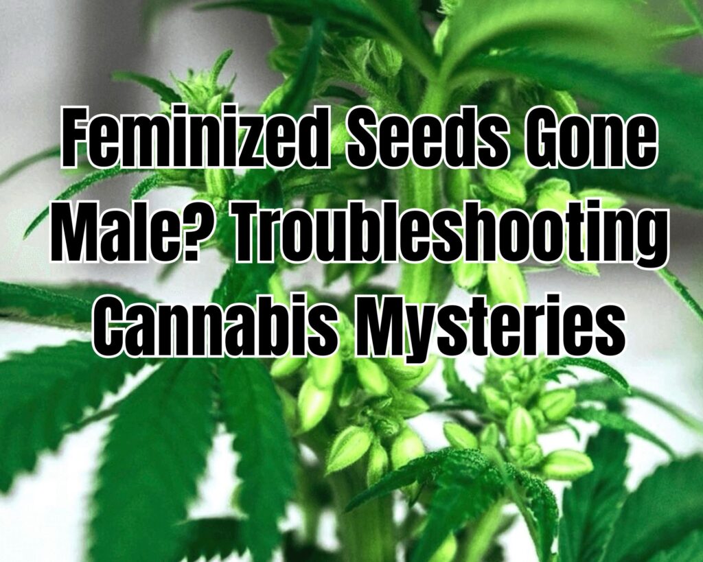 Feminized Seeds Gone Male? Troubleshooting Cannabis Mysteries