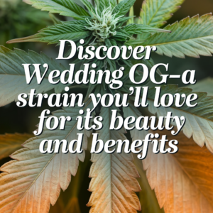 Wedding OG: The Flowering Cannabis Plant That’s Both Beautiful and Healing